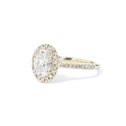 1.6mm Lynn Oval Engagement Rings Princess Bride Diamonds
