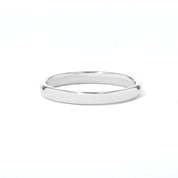 3.0mm Comfort Fit High Polish Band Rings Princess Bride Diamonds