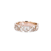 4.6mm Celena Band Rings Princess Bride Diamonds