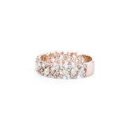 4.6mm Celena Band Rings Princess Bride Diamonds