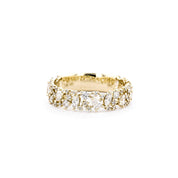 4.6mm Celena Band Rings Princess Bride Diamonds