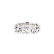 4.6mm Celena Band Rings Princess Bride Diamonds