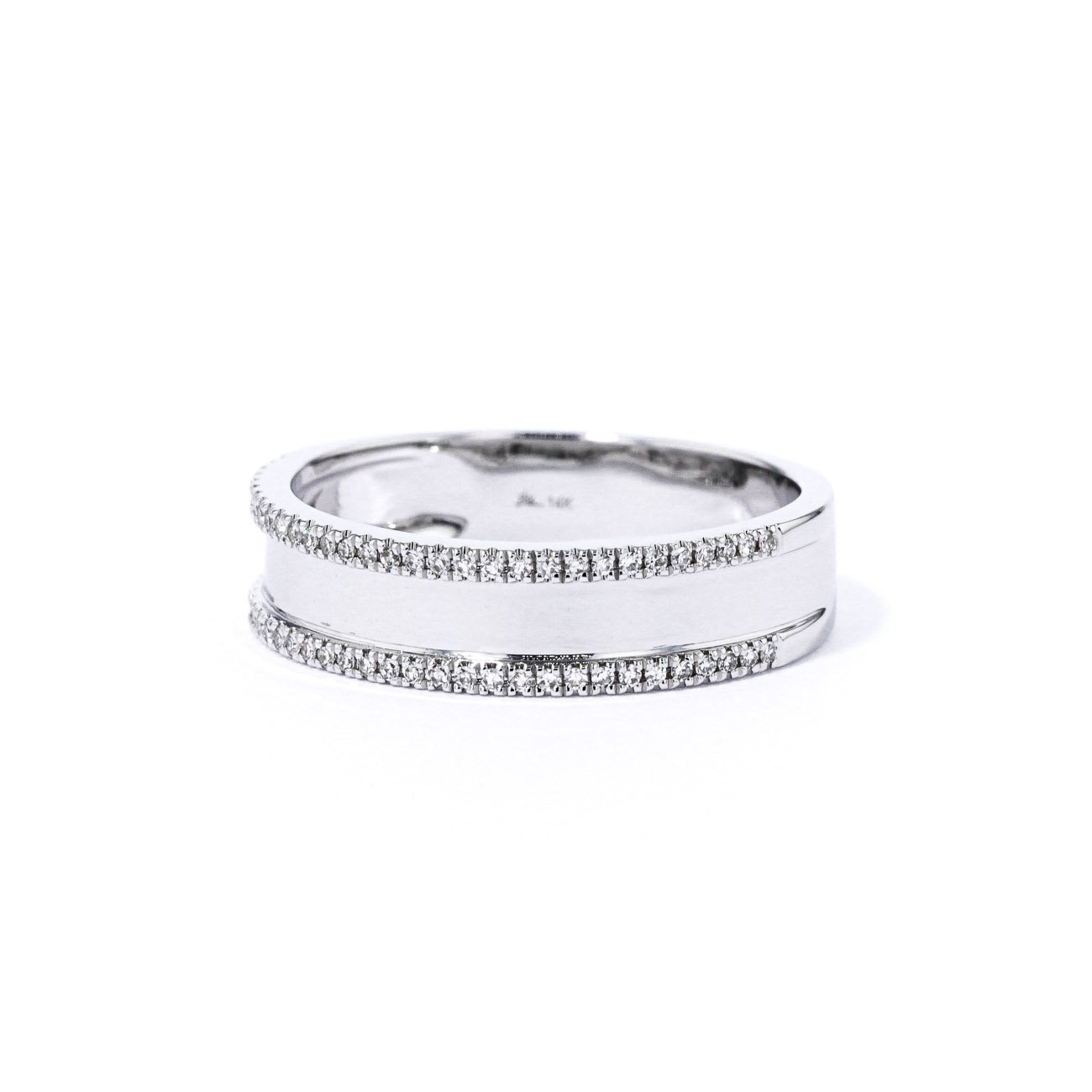 5.0mm Carter Plain Diamond Ring Ring Princess Bride Diamonds