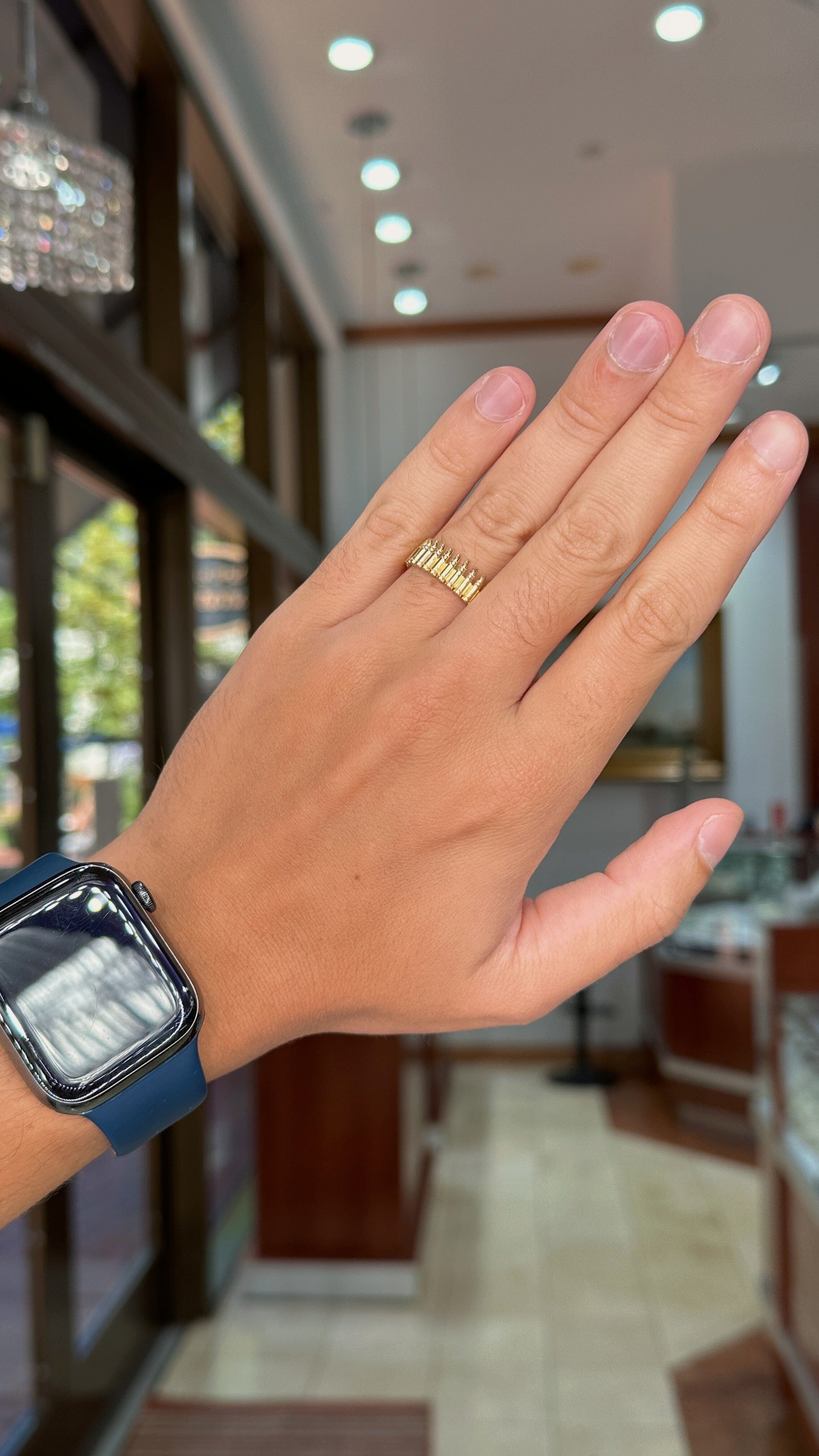 5.56 NATO Gold Ring Rings Princess Bride Diamonds