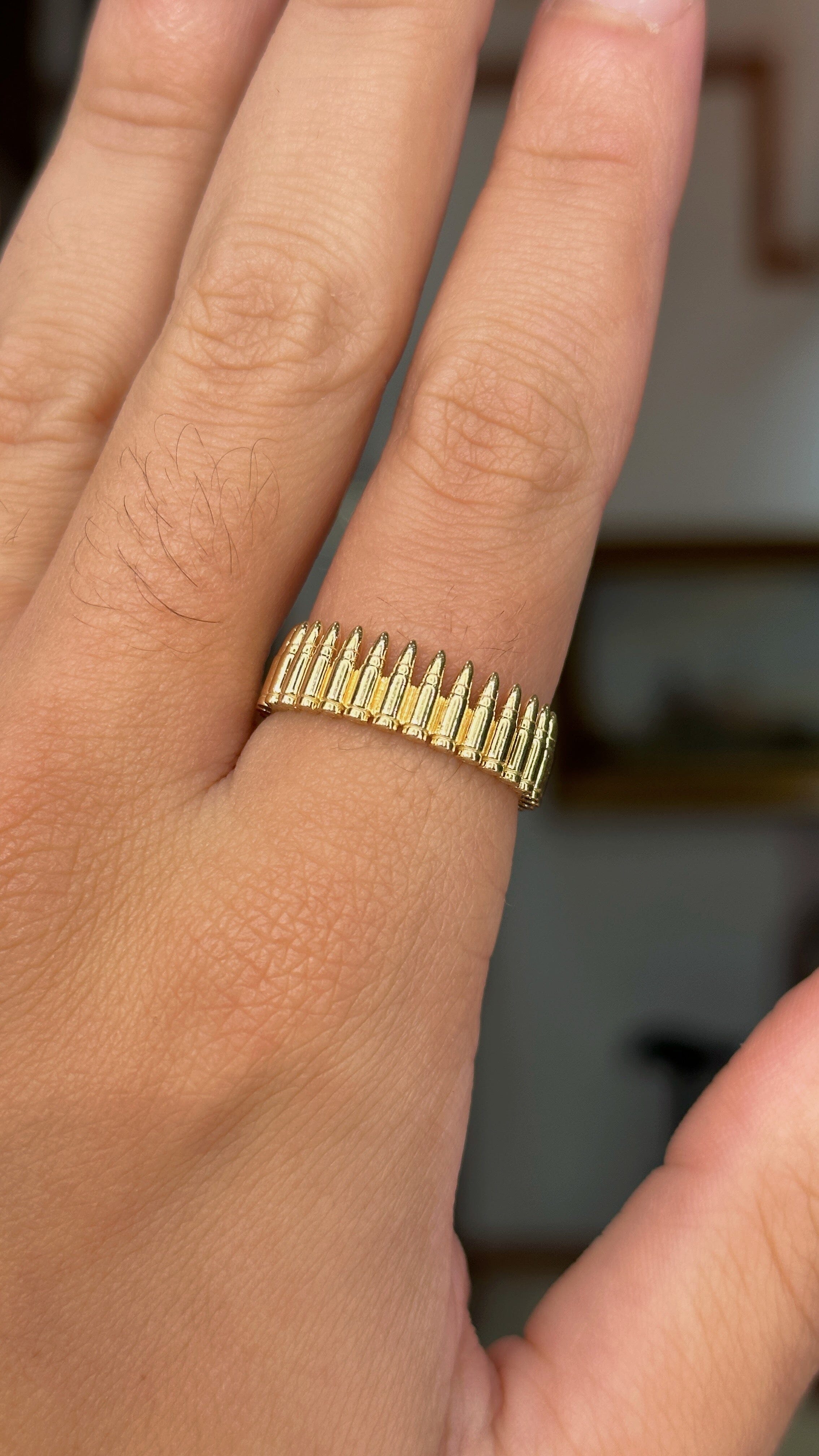 5.56 NATO Gold Ring Rings Princess Bride Diamonds