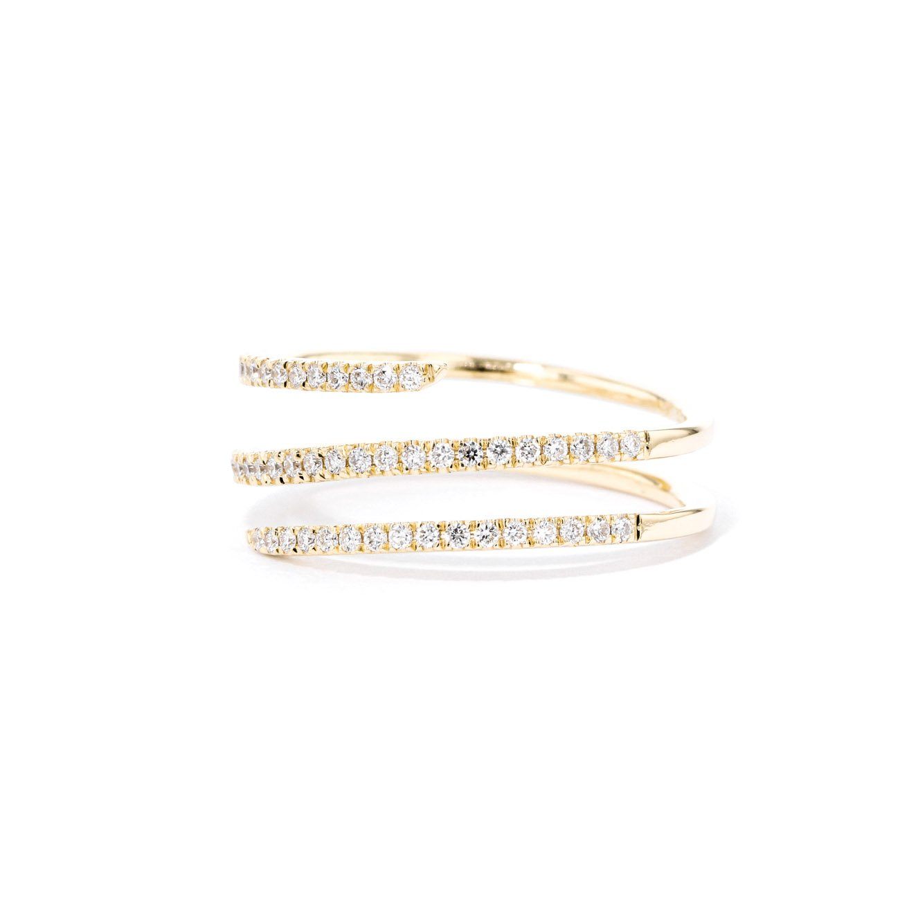 7.5mm Diamond Wrap Ring Ring Princess Bride Diamonds