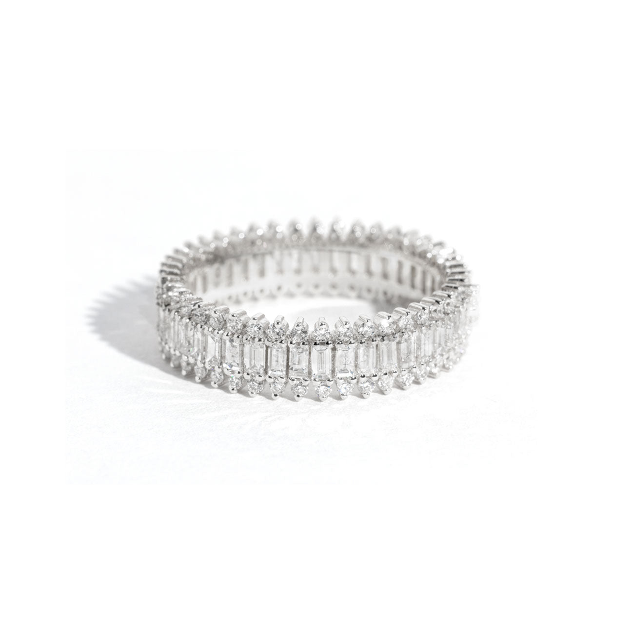 Bandolier Diamond Ring Rings Princess Bride Diamonds 3 14K White Gold