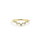 Constellation Diamond Ring Ring Princess Bride Diamonds 3 14K Yellow Gold
