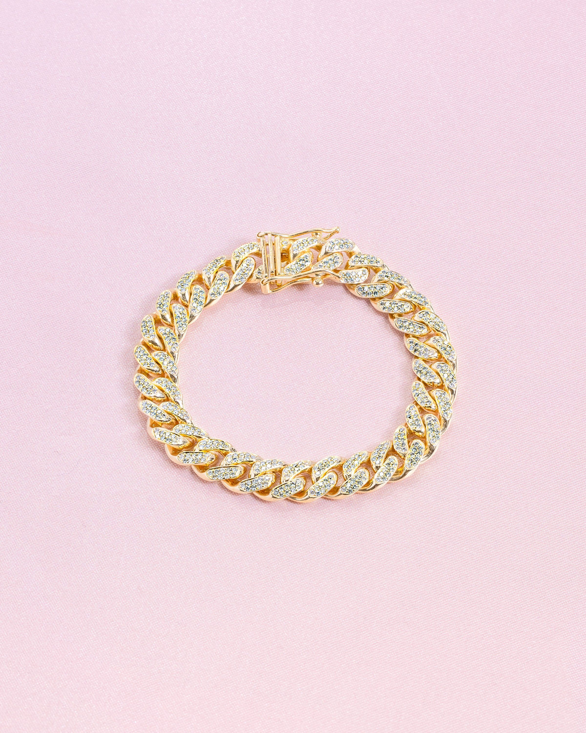 Diamond Cuban Bracelet Princess Bride Diamonds