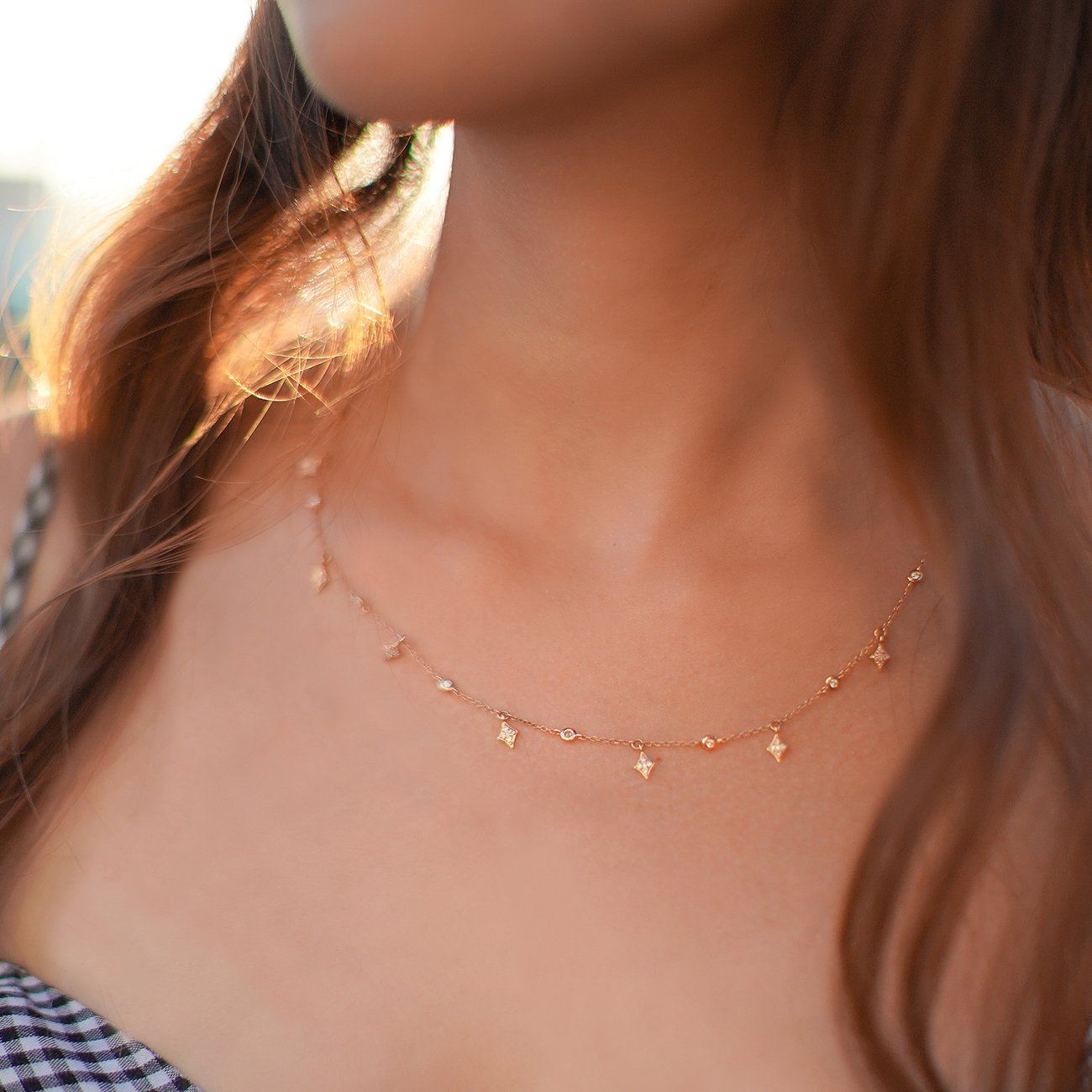 Diamond Drops Necklace Necklaces Princess Bride Diamonds