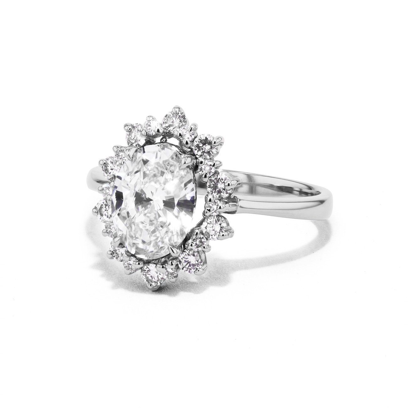 Duchess Oval Engagement Rings Sarah Nicole