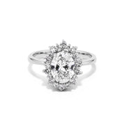 Duchess Oval Engagement Rings Sarah Nicole 3 14K White Gold