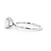 Kayla Cushion High Polish Engagement Rings Princess Bride Diamonds