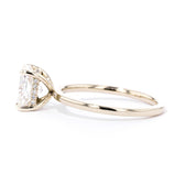 Kayla Cushion High Polish Engagement Rings Princess Bride Diamonds