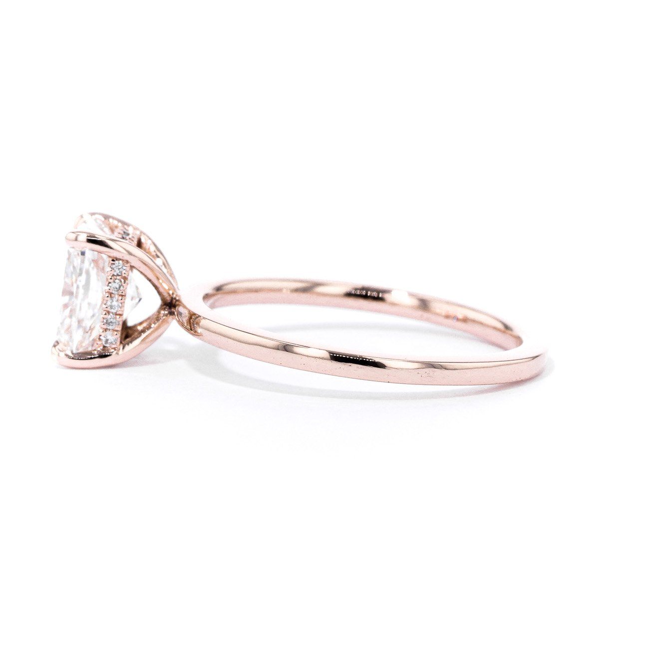 Kayla Cushion High Polish Engagement Rings Princess Bride Diamonds