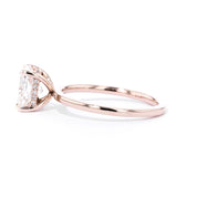Kayla Cushion High Polish Engagement Rings Princess Bride Diamonds