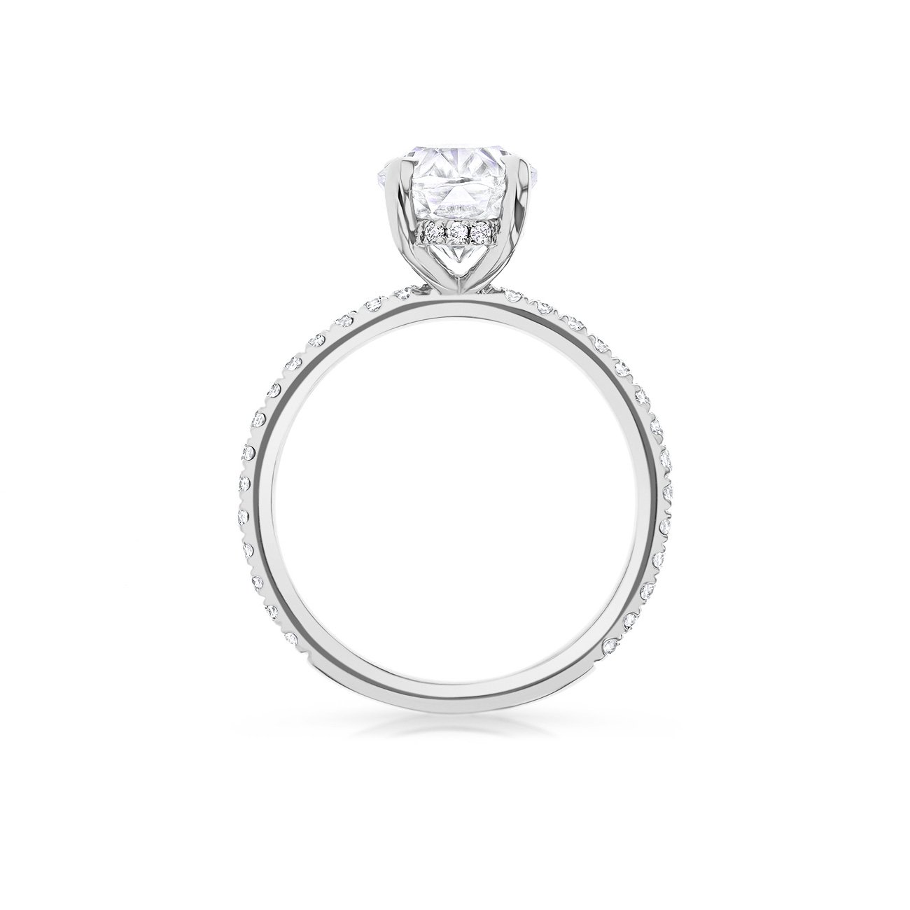 Kayla Oval Engagement Rings Sarah Nicole