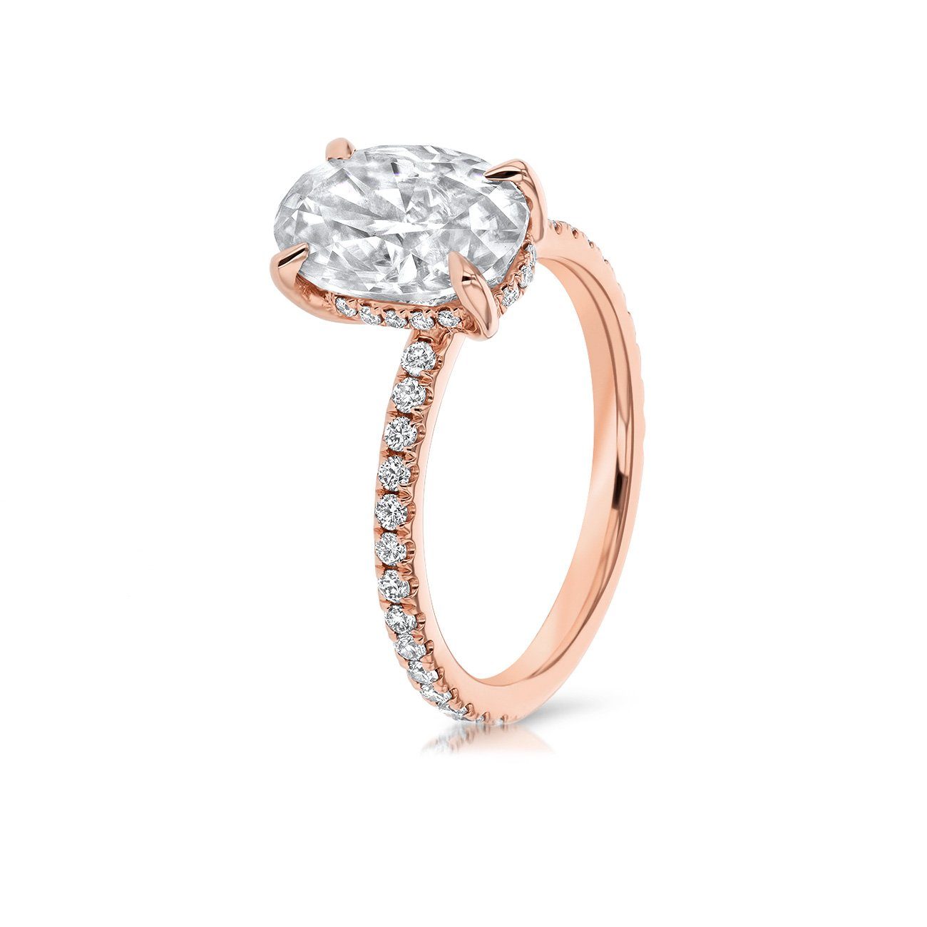 Kayla Oval Engagement Rings Sarah Nicole 