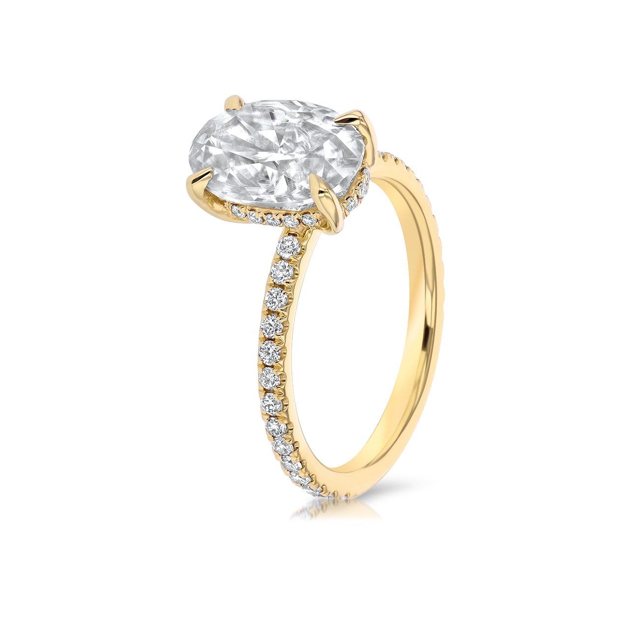 Kayla Oval Engagement Rings Sarah Nicole