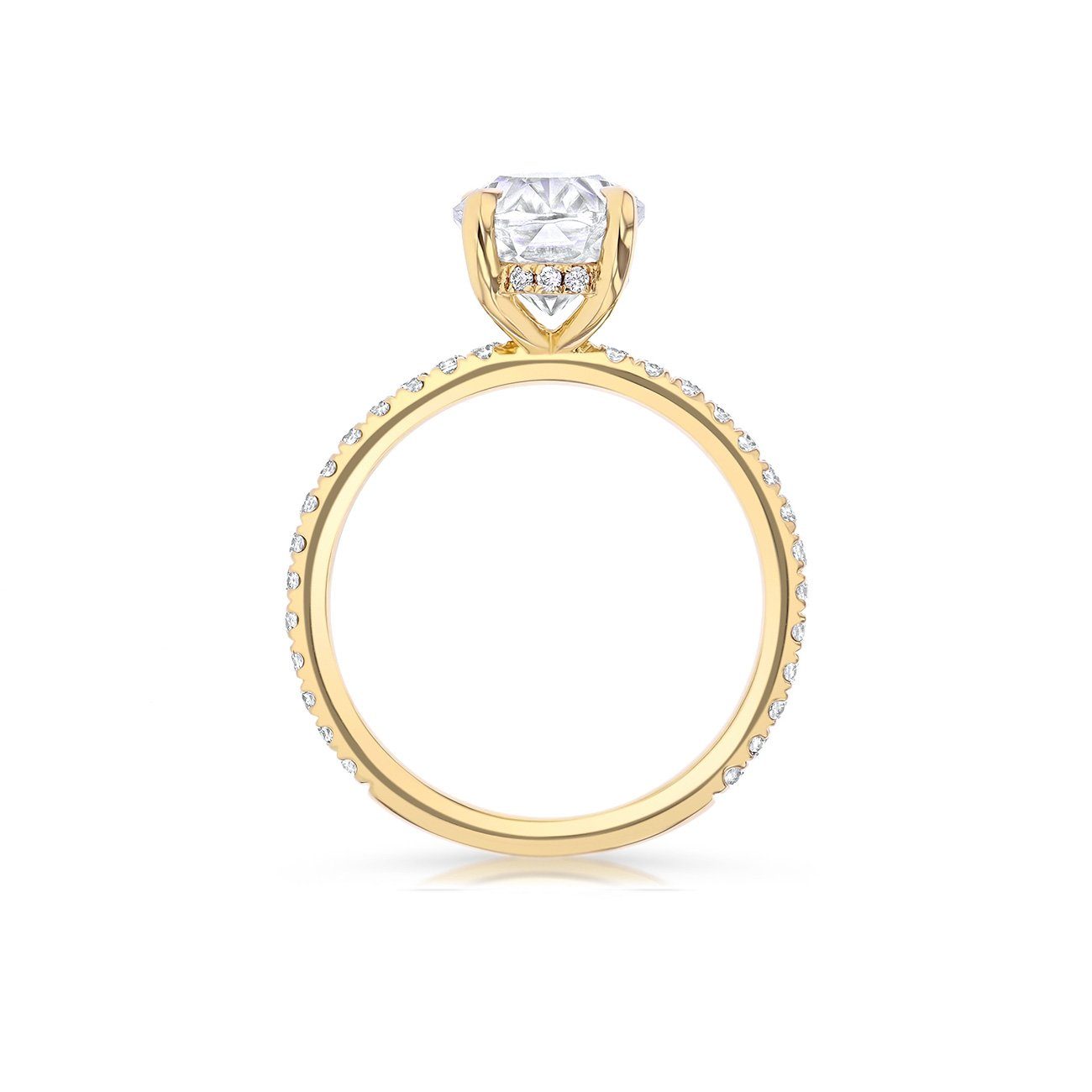 Kayla Oval Engagement Rings Sarah Nicole