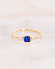 Lapis Cushion Bezel Ring Rings Princess Bride Diamonds