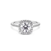 Lynn Cushion Engagement Rings Princess Bride Diamonds 3 14K White Gold
