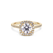 Lynn Cushion Engagement Rings Princess Bride Diamonds 3 14K Yellow Gold
