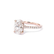 Michelle Oval Engagement Rings Princess Bride Diamonds