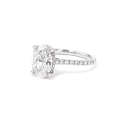 Michelle Oval Engagement Rings Princess Bride Diamonds
