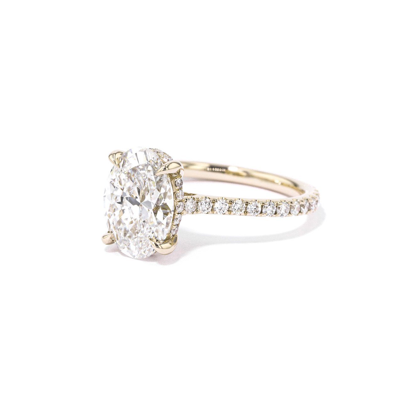 Michelle Oval Engagement Rings Princess Bride Diamonds