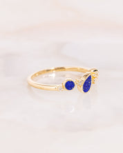 Nova Lapis Three-Stone Ring Engagement Rings Princess Bride Diamonds