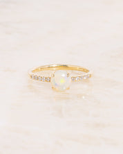 Round Ethiopian Jelly Opal Ring Rings Princess Bride Diamonds