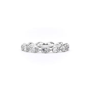 Seamless Pear Diamond Ring Ring Princess Bride Diamonds 3 14K White Gold