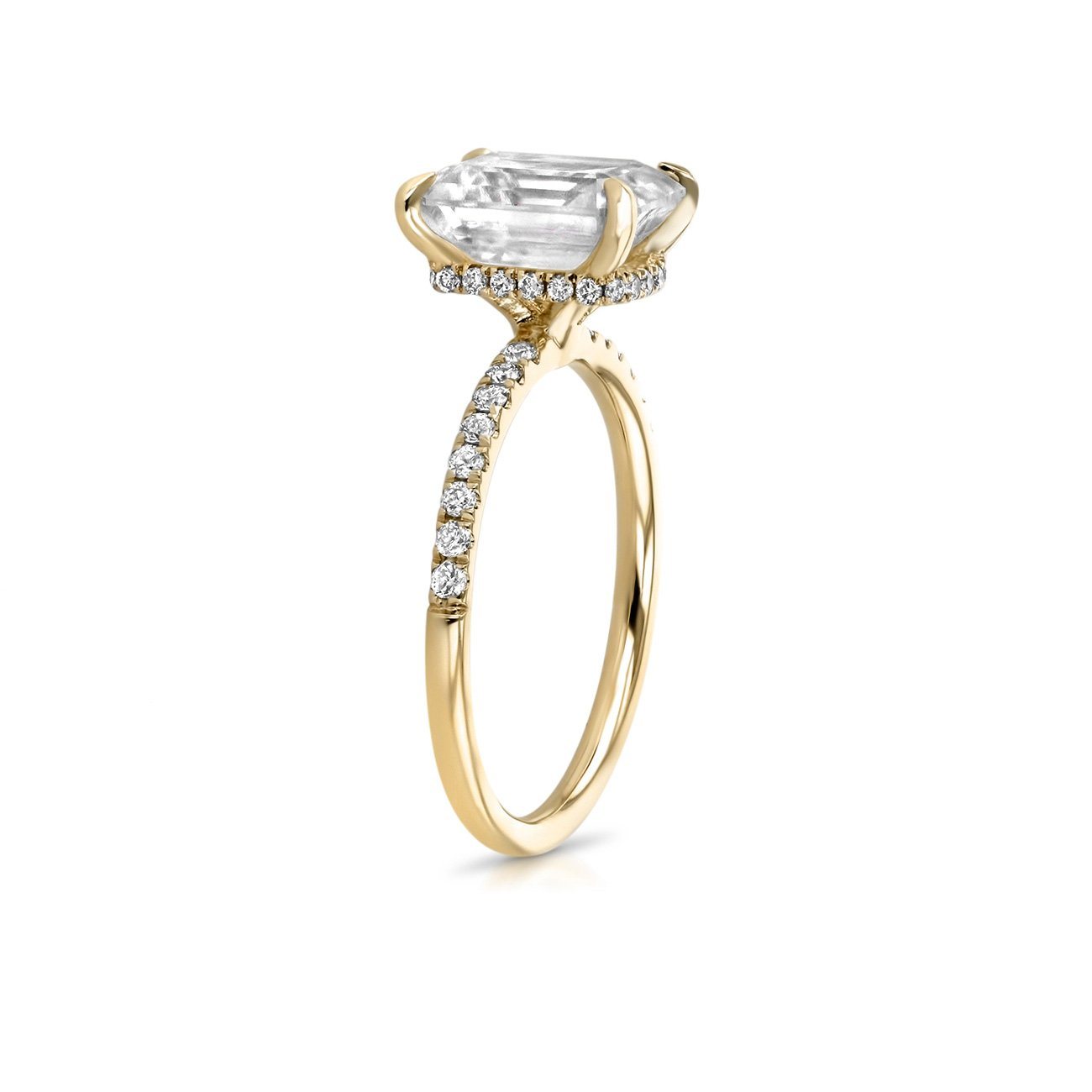 Stephanie Emerald Engagement Rings Princess Bride Diamonds