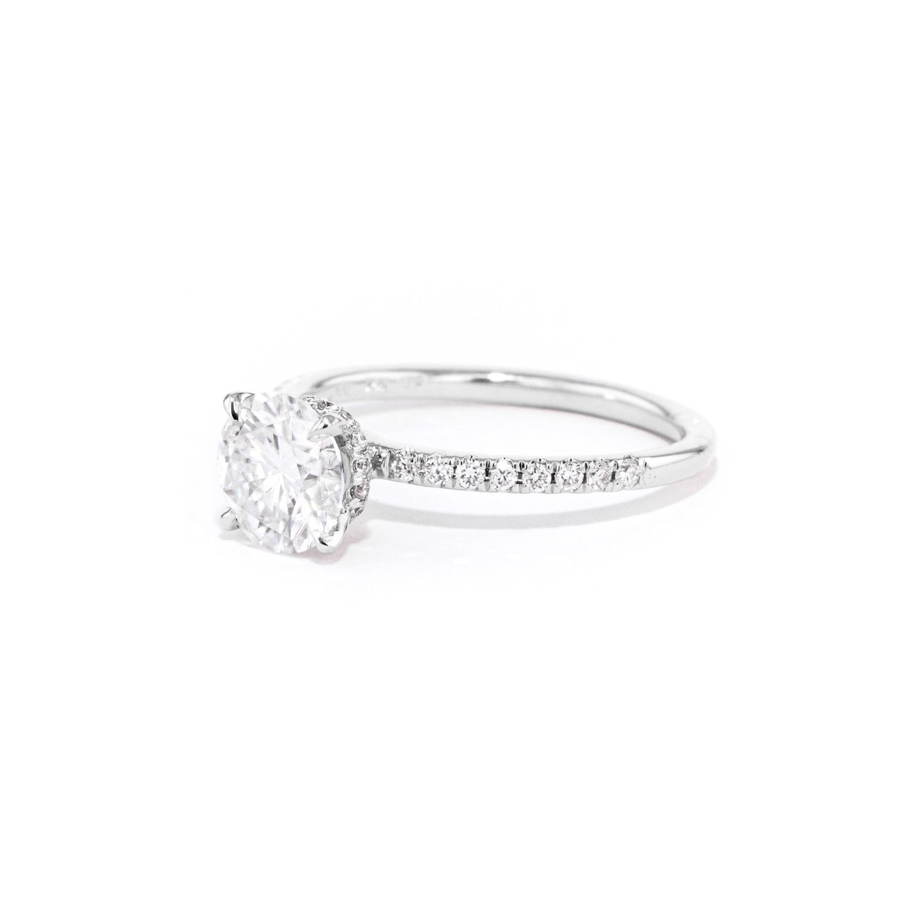 Stephanie Round Engagement Rings Princess Bride Diamonds
