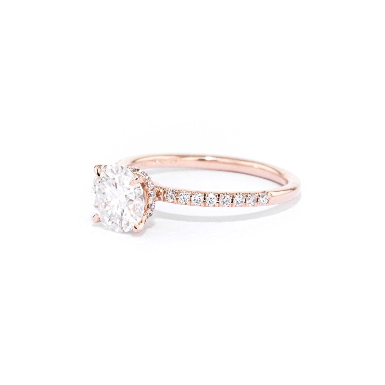 Stephanie Round Engagement Rings Princess Bride Diamonds