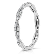 Tight Braid Diamond Ring Ring Princess Bride Diamonds