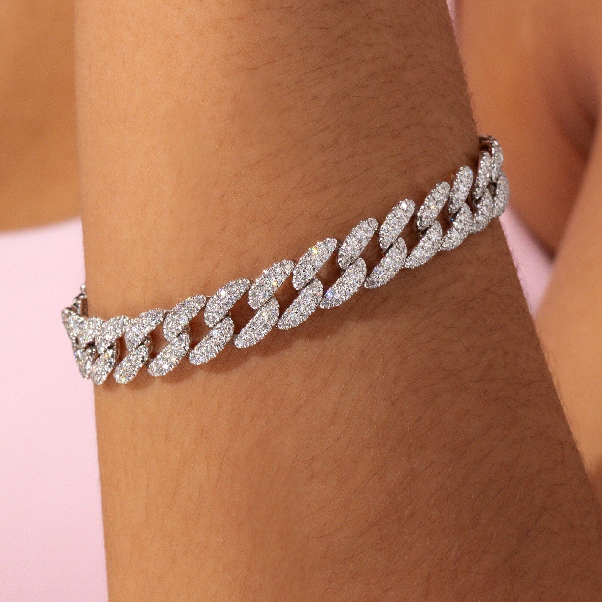 Lab Diamond Tennis Bracelets