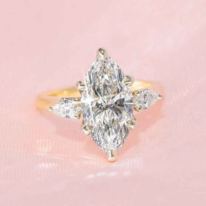 Marquise Engagement Rings - PBD