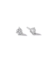 0.38cttw Mini Diamond Studs White Gold