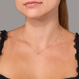0.51ct D-VVS2 Core Round Solitaire Necklace