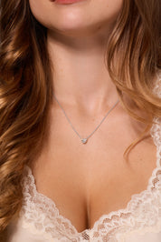 0.9ct Core Heart Lab Diamond Necklace