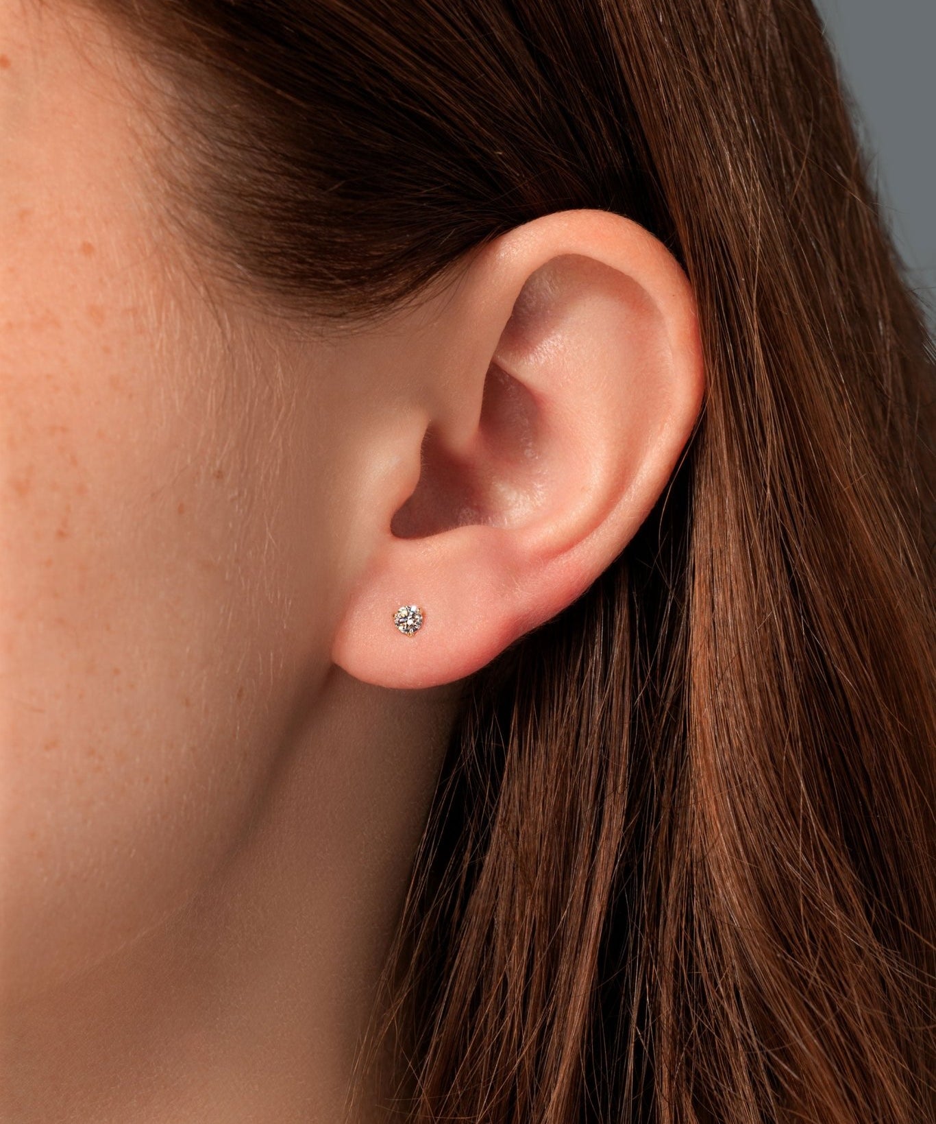 0.20ct Core Round Lab Diamond Martini Studs - PBD Earrings