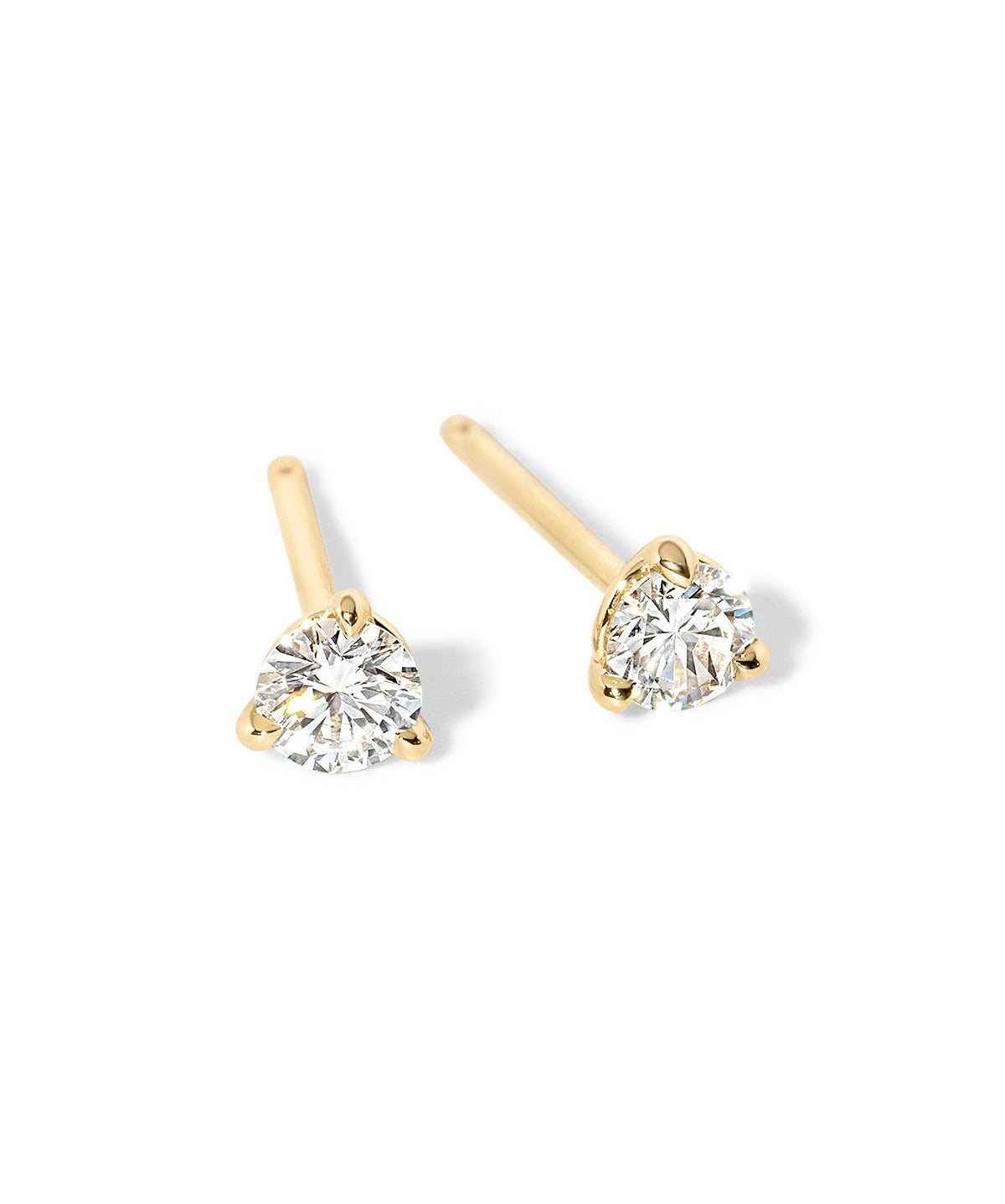 0.20ct Core Round Lab Diamond Martini Studs - PBD Earrings
