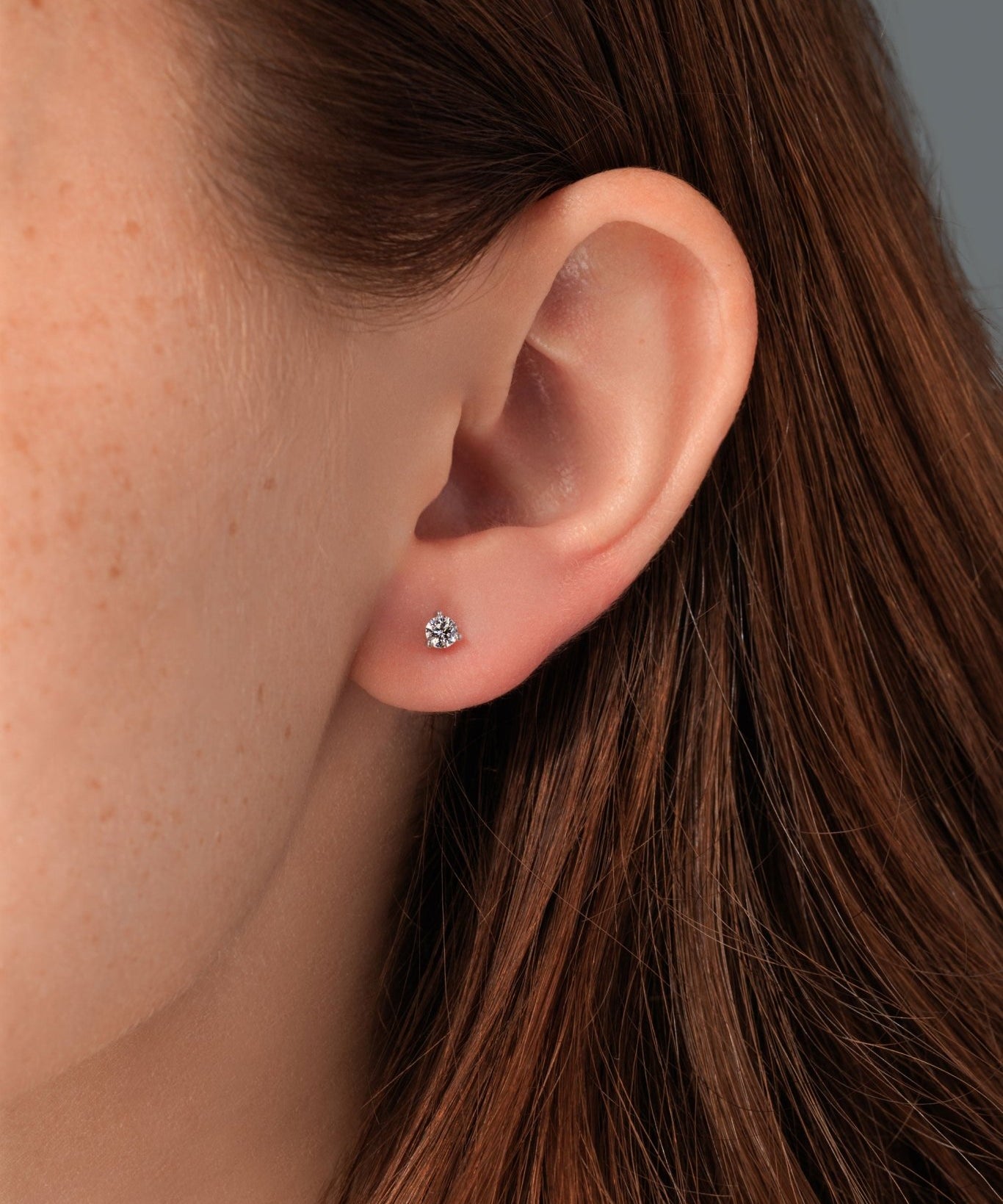 0.22ct Core Round Lab Diamond Martini Studs - PBD Earrings