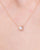 0.27ct Diamond Bezel Necklace 14k Rose Gold Necklaces Princess Bride Diamonds 