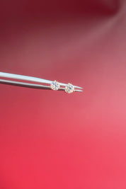 0.36ct Core Round Lab Diamond Martini Studs - PBD Earrings