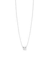 0.41ct Core Heart Solitaire Diamond Necklace