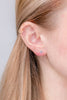 0.42ct F+ VS+ Round Lab Diamond Martini Studs Earrings Princess Bride Diamonds 
