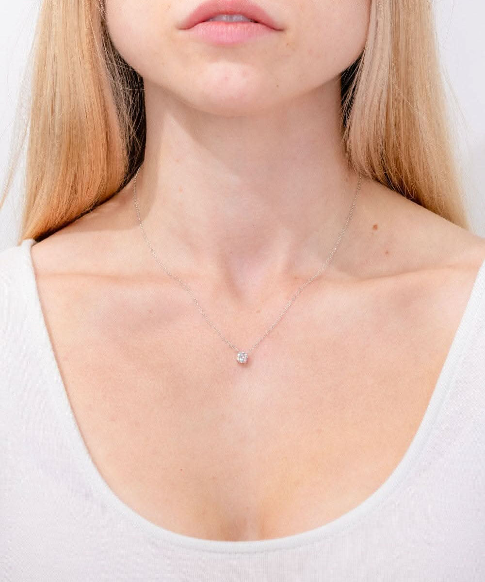 0.4ct Core Round Solitaire Necklace - PBD Necklaces